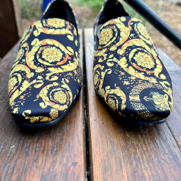 SHOE DAZZLE GINNEY BAROQUE PRINT FLATS SIZE 6.5 - Picture 3 of 12